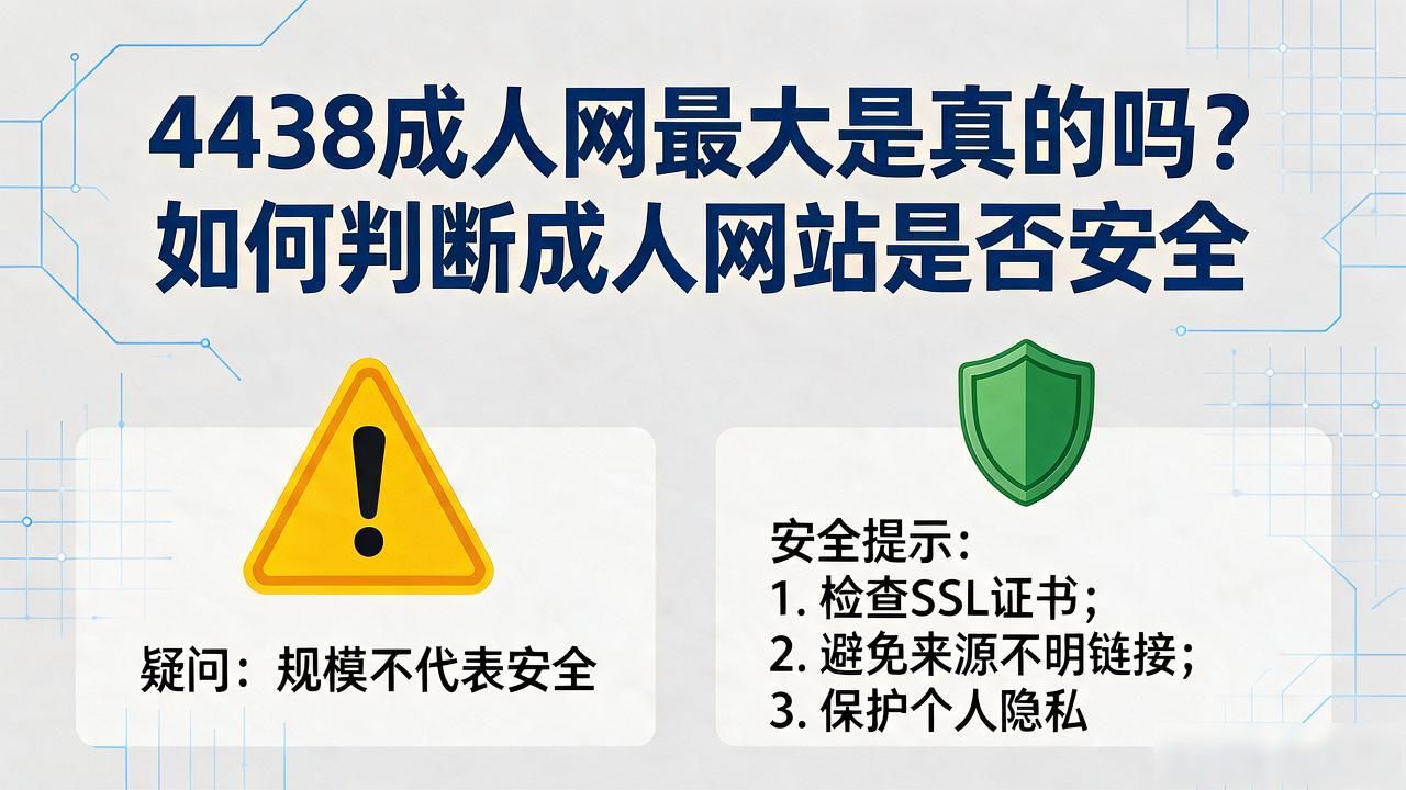 4438成人网最大是真的吗？如何判断成人网站是否安全